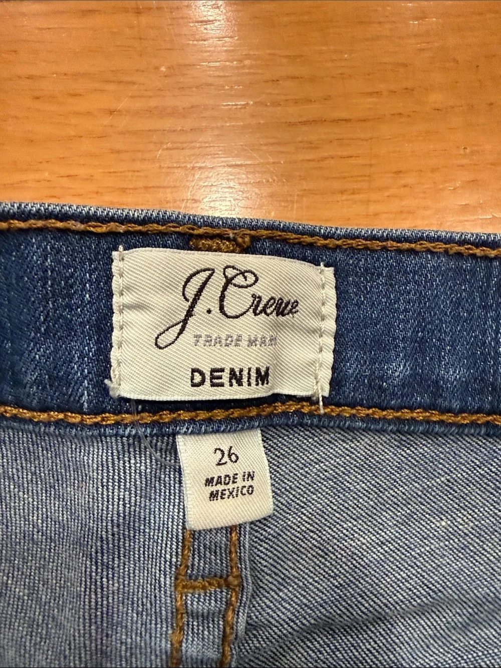 J.Crew women’s jeans shorts size 26.